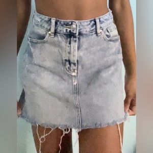 Pacsun Jean Skirt